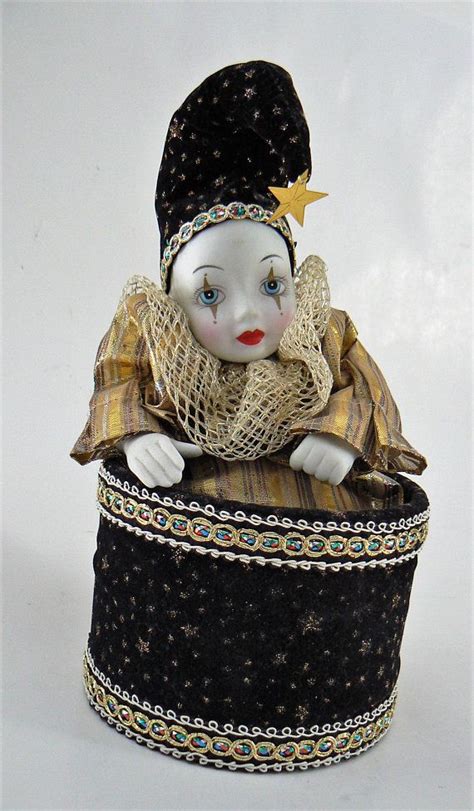 Porcelain Doll Music Box Dollfa