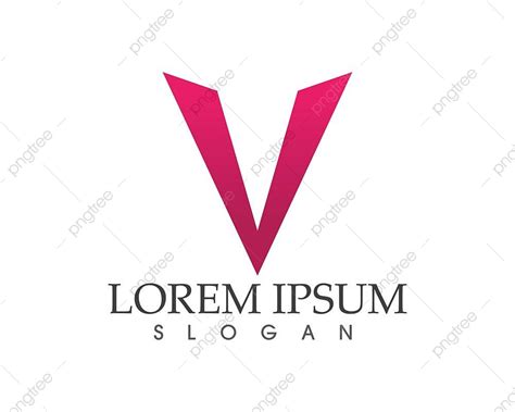 V Letters Business Logo And Symbols Template Connect Business And