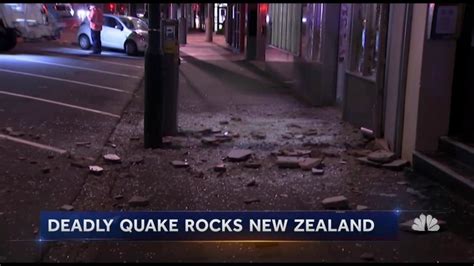 Powerful Earthquake Shakes New Zealand Killing Two Causing Tsunami