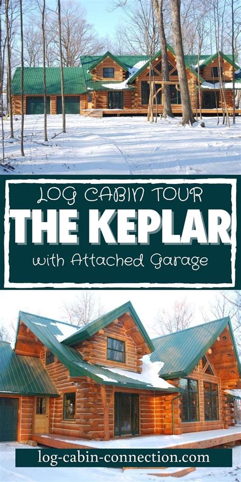 The Keplar Log Cabin Is A Gorgeous Two Story Home With Beautiful Wrap