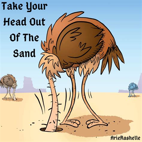 Take Your Head Out Of The Sand Holdtohope