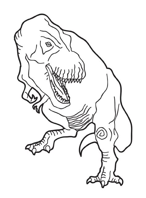 Leer deze 8 dino's te tekenen met dit sjabloon. dinosaurus t rex kleurplaat - 28 afbeeldingen