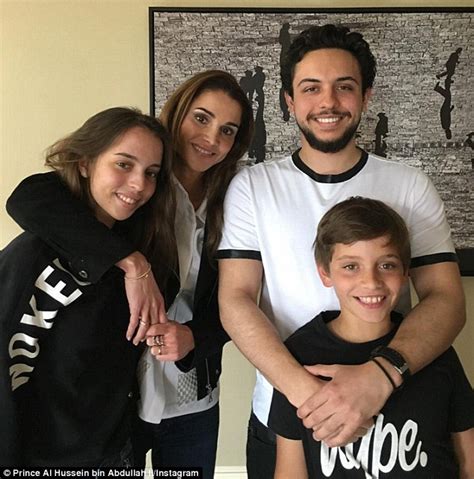 Jordans Queen Rania And King Abdullah Attend Son Prince Husseins