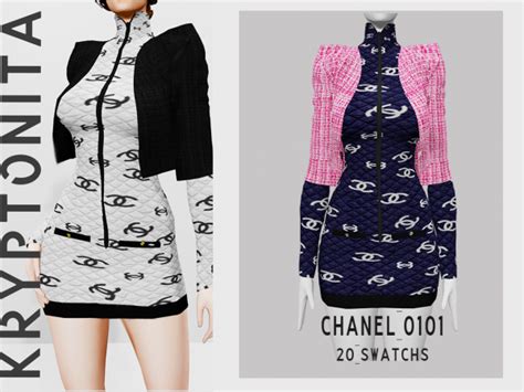 Collection Chanel In 2021 Sims 4 Sims Sims 4 Cas Mods