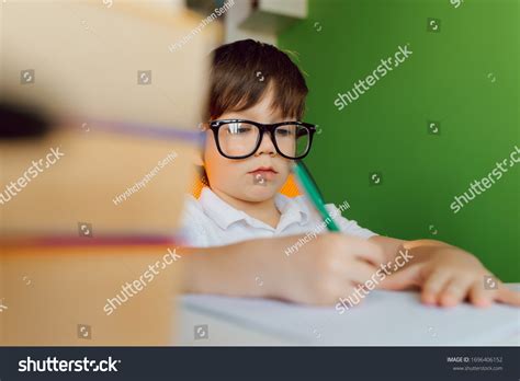 Child Doing Homework Home Kids Study Stock Photo 1696406152 Shutterstock
