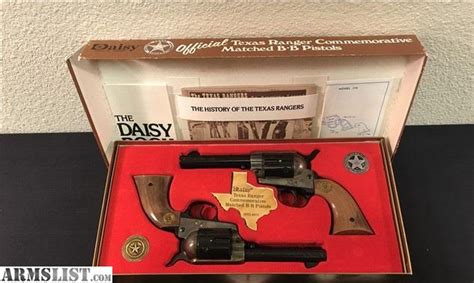 Armslist For Sale Texas Ranger Commemorative Daisy Bb Pistols