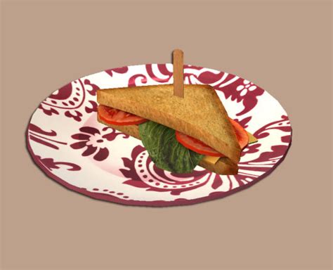 Jacky93sims — Tomato Sandwich Food For The Sims 2