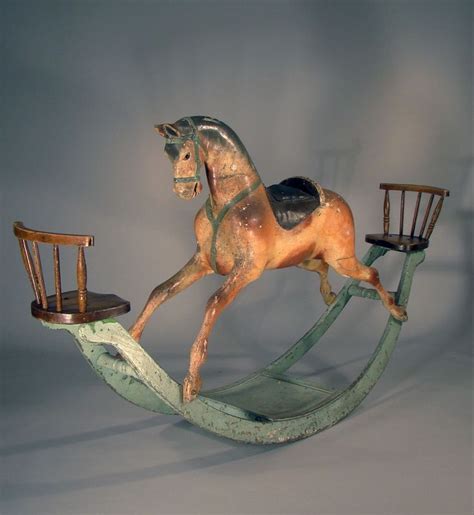 1800s English Rocking Horse In 2020 Antique Rocking Horse Rocking