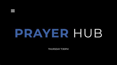 Thursday Prayer Hub 25 06 20 Youtube