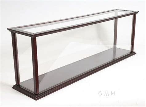 Wooden Display Case 40 Table Top For Cruise Liner Ship Boat Models