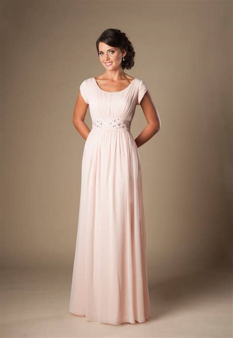 From boho dresses to bridesmaid separates, shop online! Blushing Pink Long Formal Floor Length Chiffon Beach ...