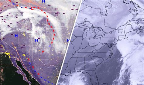 Thanksgiving Day Storms Nasa Picture Shows Huge Storms On East And