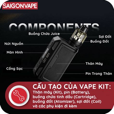 vape kit là gì l tổng hợp các máy vape box mod sài gòn uy tín nhất