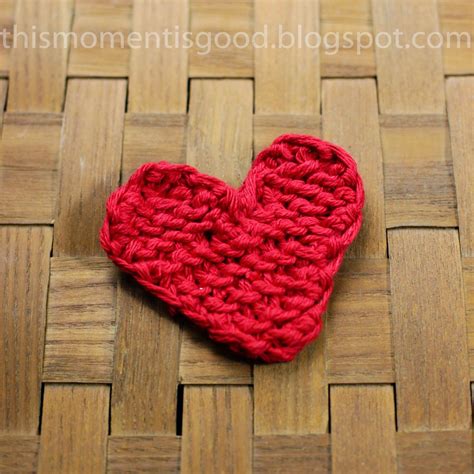 Loom Knit Heart Free Pattern Loom Knitting By This Moment Is Good