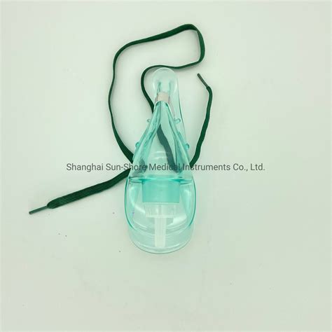 Ce Iso Approved Medical Pvc Disposable Oxygen Face Mask With Tubing China Oxygen Mask And