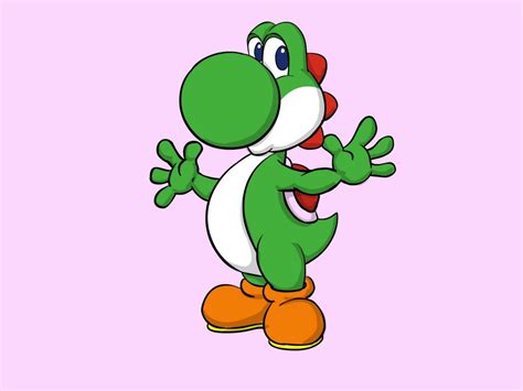 How To Draw A Baby Yoshi Step By Step