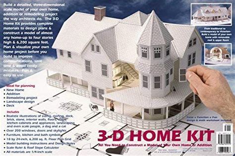 3 D Home Kit All You Need To Construct A Model Of Your Own Home Or