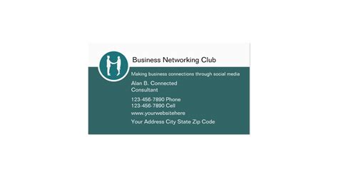 Then, craft your business card accordingly. Business Networking Business Cards | Zazzle