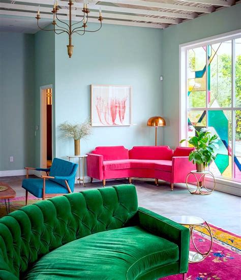 Jewel Tone Living Room Decor Modern House