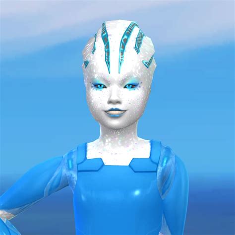Strange Alien Cyber Head For Child And Toddler Sims 4 Sims Mods