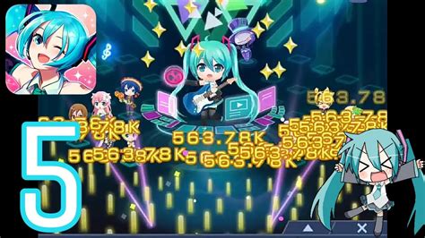 Hatsune Miku Tap Wonder Gameplay Walkthrough Part 5 Stage 66 Ios