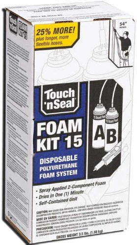 Is diy spray foam insulation really something you can install yourself? Touch N Seal 4004520015 U2-15 Spray Closed Cell DIY Foam ...