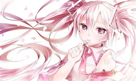 Free Download Hd Wallpaper Vocaloid Hatsune Miku Pink Hair