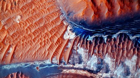Mars Desert Satellite 8k Mars Desert