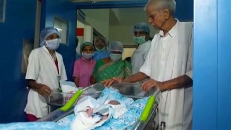 Woman 74 Gives Birth To Twin Girls In India After Undergoing Ivf