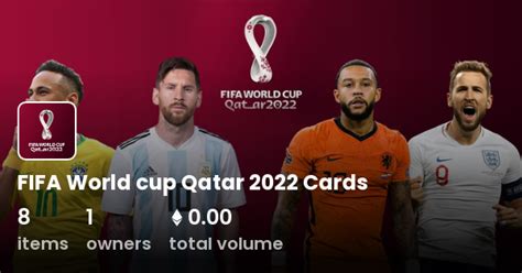 Fifa World Cup Qatar 2022 Cards Collection Opensea