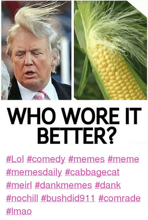Who Wore It Better Lol Comedy Memes Meme Memesdaily Cabbagecat Meirl