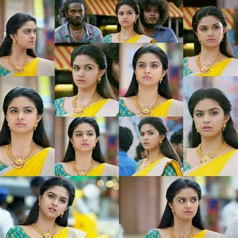 Pin By Susmi D On Keerthi Suresh India Beauty Women Face Expressions