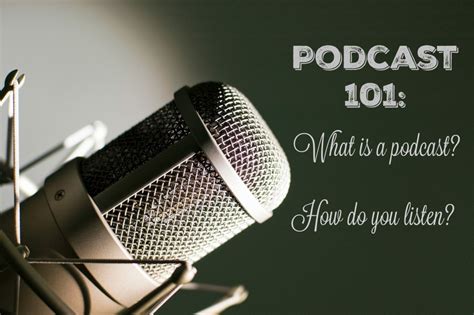 Whatever type of podcast you have in mind, it makes sense to plan and structure. Podcast 101: What is a podcast and how do you listen ...