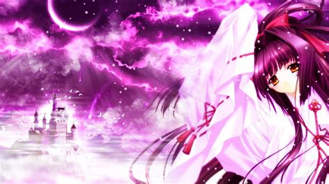 Only the best hd background pictures. Pink Anime Girl HQ Background Wallpaper 22082 - Baltana
