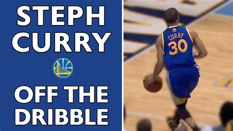 Steph Curry 3 Pointers Off The Dribble 2022 2023 Youtube