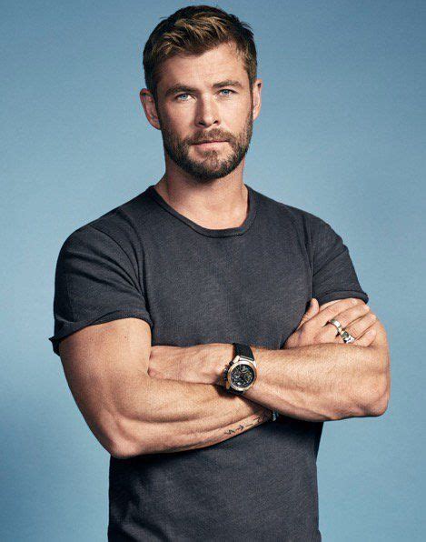 Chris Hemsworth Embodies Everything From All Angles That Makes A Man