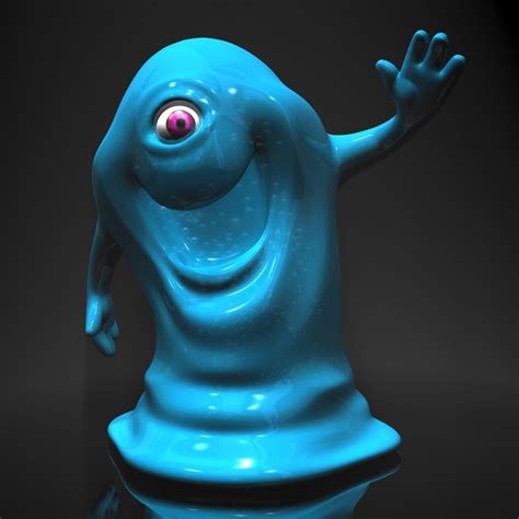 3d Asset Bob From Monsters Vs Aliens Rigged Cgtrader