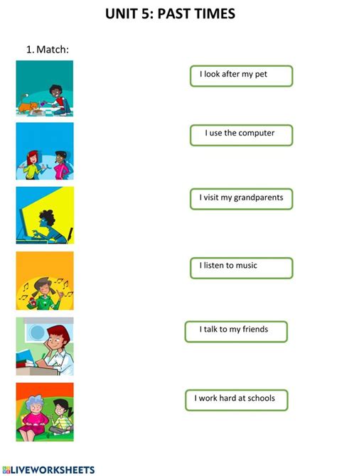 Action Verbs Interactive Worksheet For Grade 5 You Can Do The