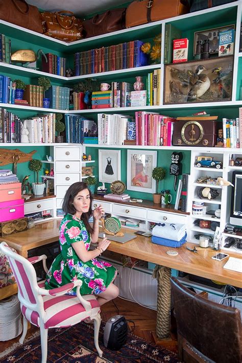 Sarah Vickers Of Classy Girls Wear Pearls Shares Her Office Home Free