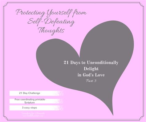 protecting yourself from self defeating thoughts {part 3} lori schumaker
