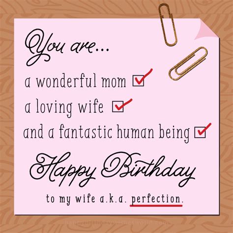(a) shows how much you love her. 140 Birthday Wishes for your Wife - Find her the perfect ...