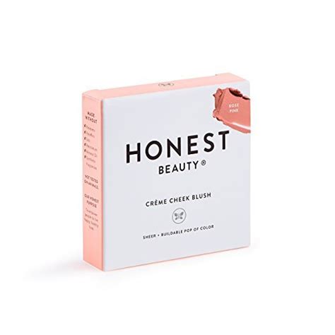 Honest Beauty Creme Cheek Blush, Rose Pink, 0.10 Ounce - Blush