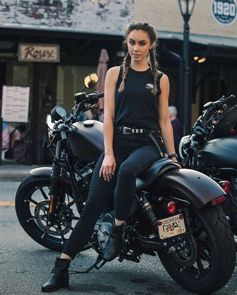 pin by sergo on girls and motorcycles motorbike girl girl outfits biker girl