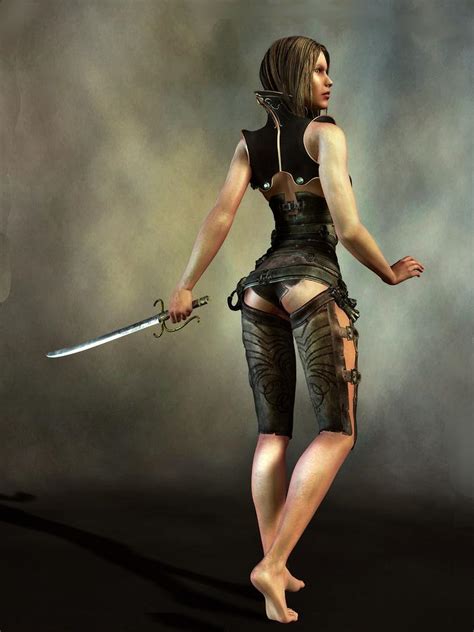 Fantasy Female Assassin Digital Art By Kaylee Mason Pixels