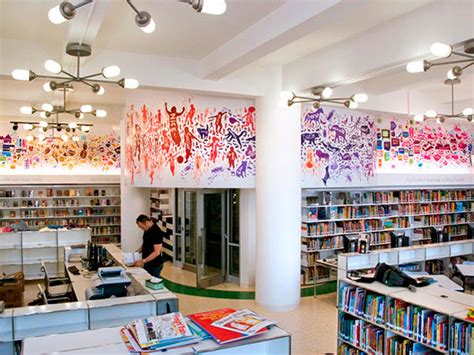 The Library Initiative Mural On Behance