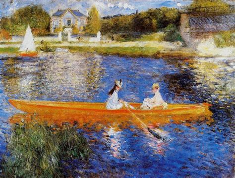 The Seine At Asnieres Pierre Auguste Renoir Renoir Paintings