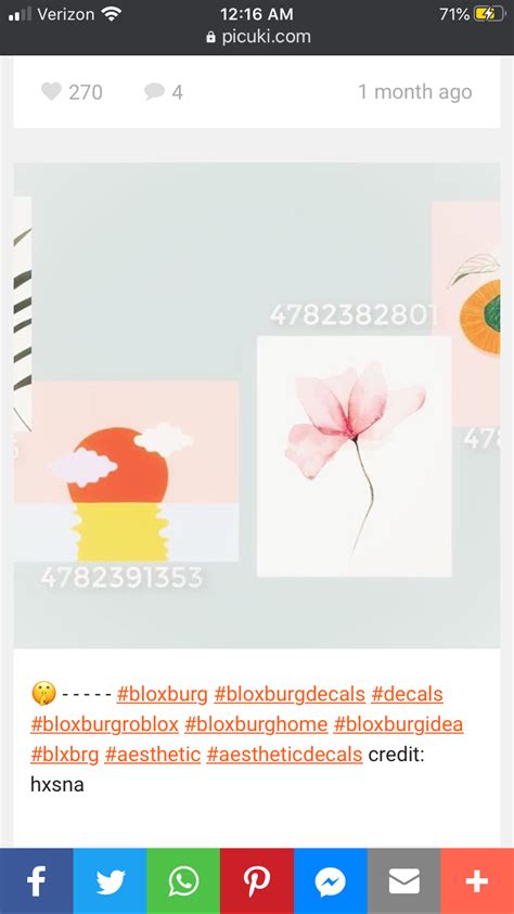 Roblox Bloxburg Colourful Aesthetic Decal Ids Youtube