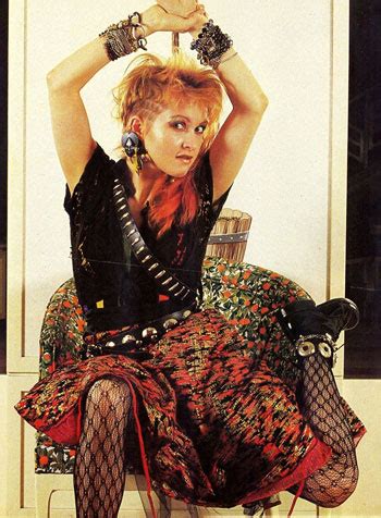 Cyndi Lauper Fashion