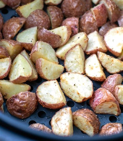 Can cats eat potato or tortilla chips? Roasted Red Potatoes in Air Fryer in 2020 | Cooking red ...
