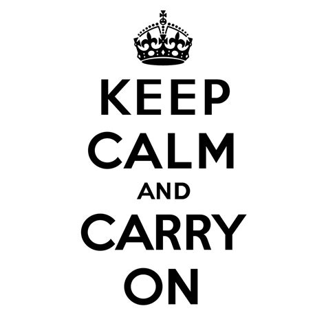 Keep Calm And Carry On Quote Wall Quotes Wall Art Decal